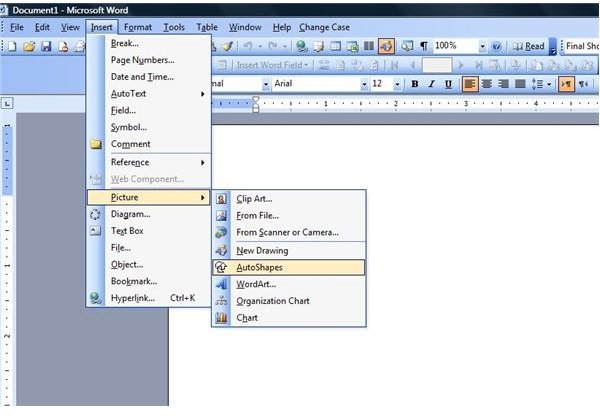 drawing toolbar in word for mac