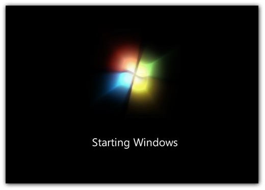 windows 7 boot screen