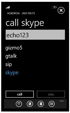 Using VoIP for Windows Phone - GTalk and Voxofon