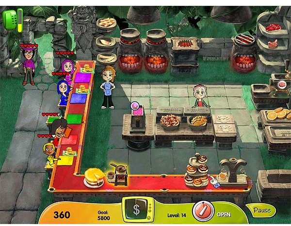 Cooking Dash Diner Town Studios screenshot