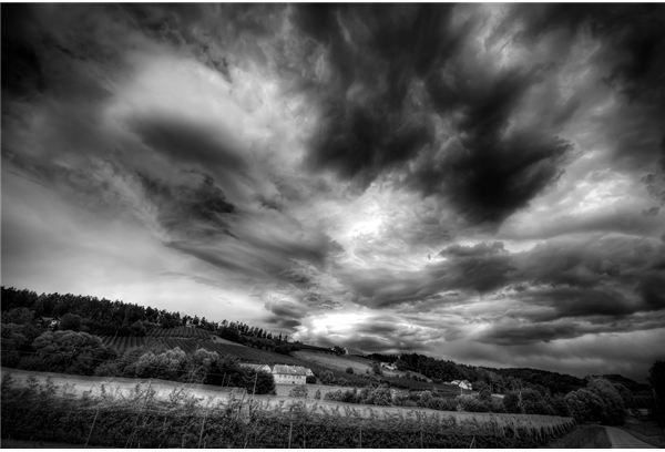 Black and White Pictures of Clouds