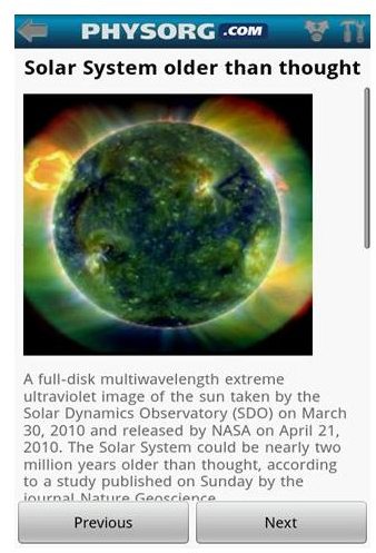 PhysOrg.com Science News Lite