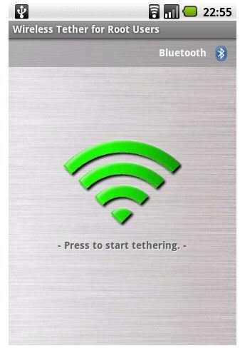 wireless tether for root users on android