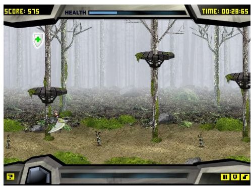 Power Rangers–Battle of the Worms Screenshot