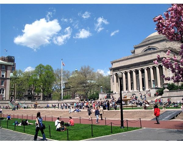 Columbia University Campus (Image Credit: Wikimedia Commons)