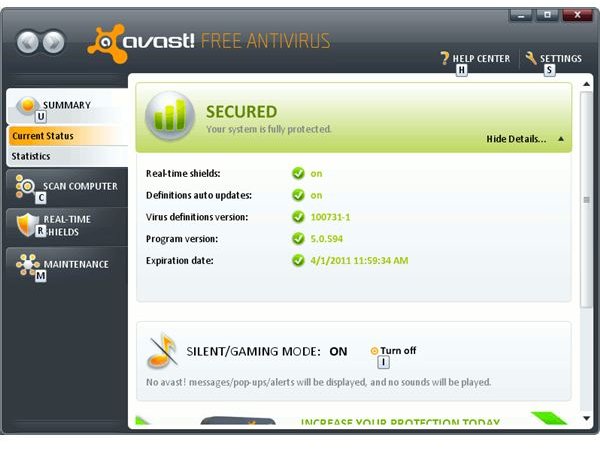 avast removal tool majorgeeks