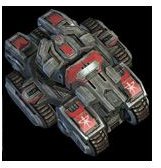 Starcraft 2 Terran Siege Tank