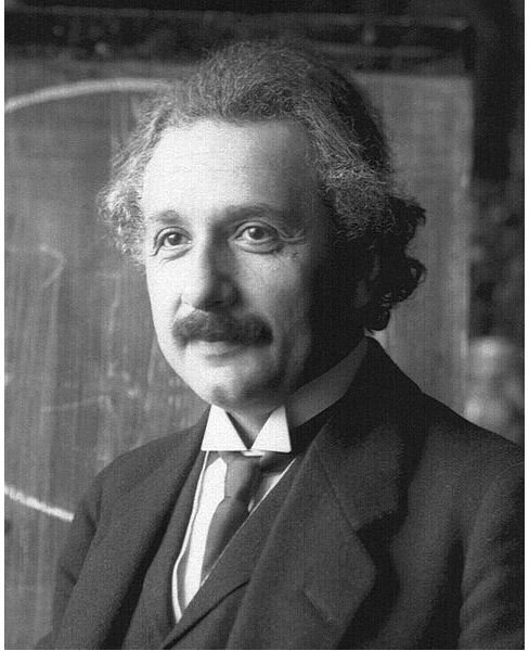 A 1921 Photograph of Albert Einstein 