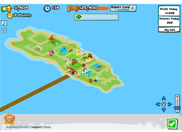 Zoo World - free online animal games