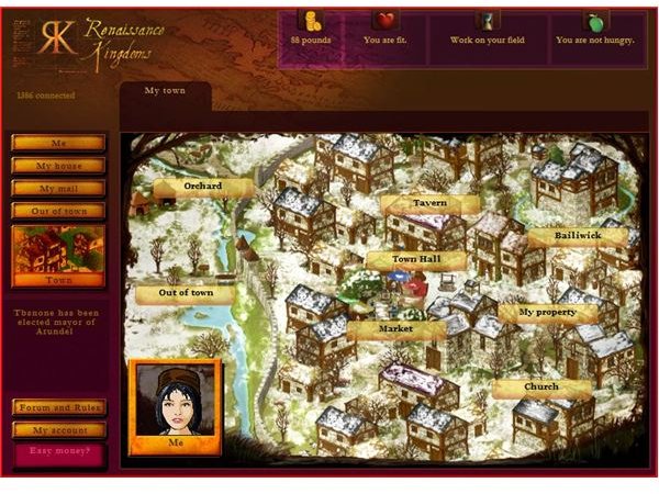 Renaissance Kingdoms - A Review of the Online Browser Based MMO