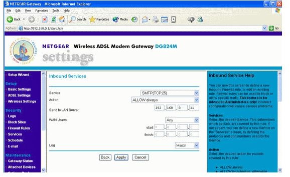 netgear genie windows firewall