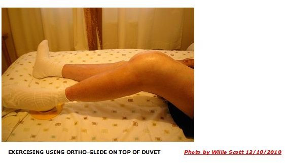 Exercise using Ortho-Glide