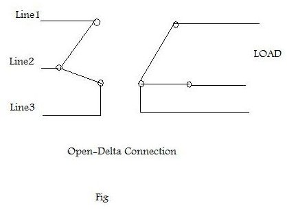 Can an Open-Delta Connection Provide True Three Phase with Two Transformers?