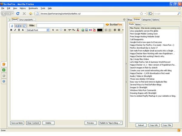 Best Freeware or Shareware Blog Editors for Windows: Short Reviews