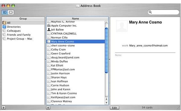 Organize Your Mac’s Email Address Book, Messages, and Contact Information