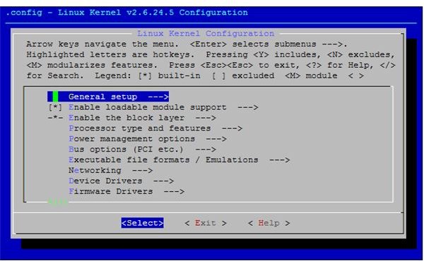 unpacking gz linux kernel sources