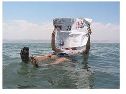 Dead Sea Newspaper by Inju