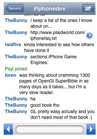 LimeChat iPhone App