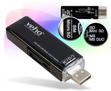 Portable multi card reader - a superb mobile storage solution