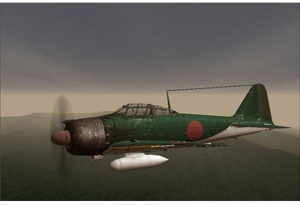 Japanese A6M5 Zero Aircraft 