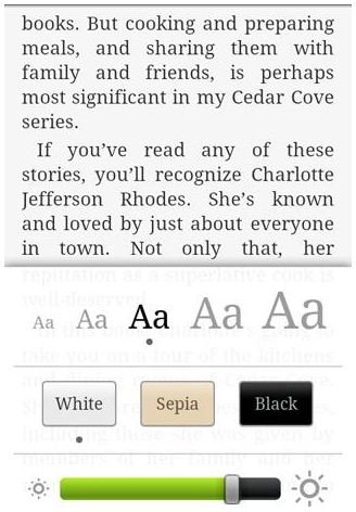 Kindle app for Android