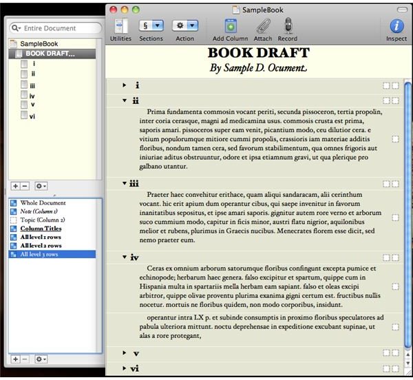 notecase pro outliner software