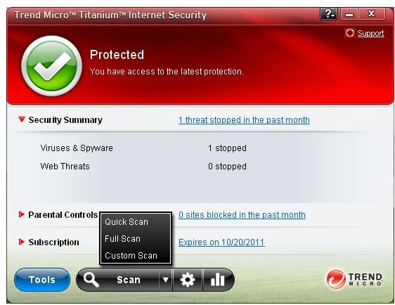 trend micro titanium antivirus review