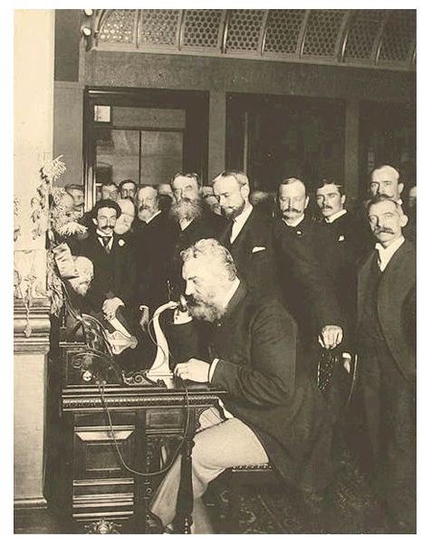 Alexander Graham Telephone in Newyork