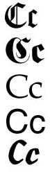 Fonts-C