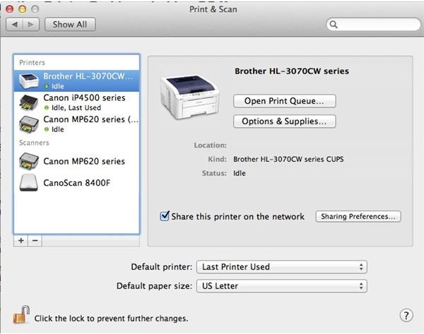 Trouble Shooting Printer Problems in Lion OS X