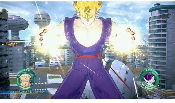 Dragon Ball Raging Blast screenshot 1