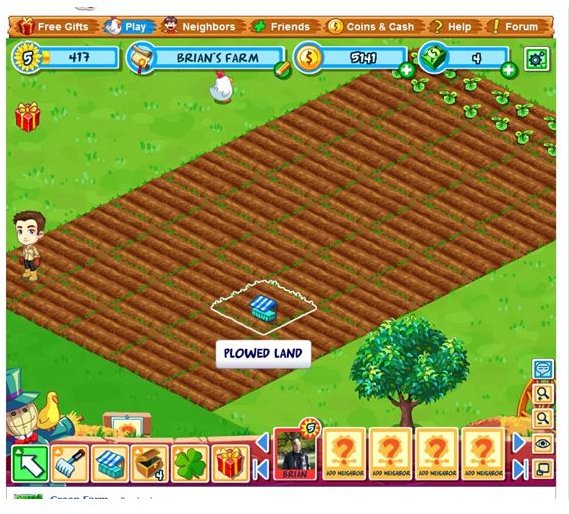 Facebook Games: Green Farm Review -Free computer farming games - Game Yum