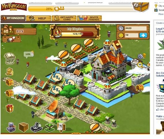 Facebook City Building Games: Happy Kingdom Review