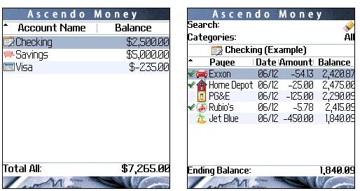 BlackBerry Money Manager App Review: Ascendo Money for BlackBerry