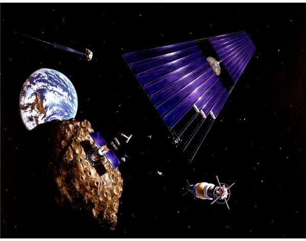NASA Asteroid Mining Operation