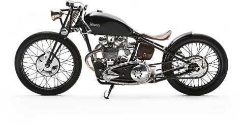Bullet Falcon Motorcycle by Falcon Motorcycles/Wikimedia Commons (CC)