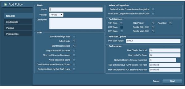 Adding Basic Policy Information