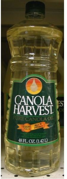 Canola Oil bottle