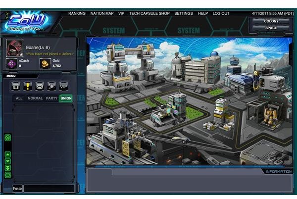 Space browser. Меню игры Space Colony. Robot Colony в браузере. Colonies at War. Corporation game.