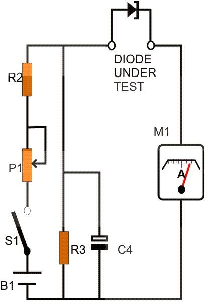 Electricity From Heat, Diode Test Set Up Circuit Diagram, Image