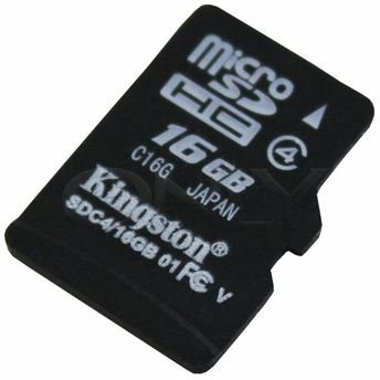 Kingston 16GB MicroSD Memory Card