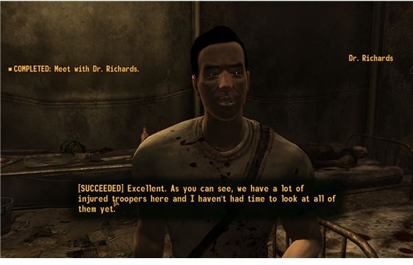 Fallout: New Vegas Walkthrough - Restoring Hope - Helping Dr. Richards