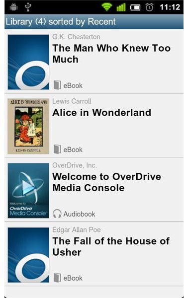 Mobile Book Rentals: How to Play Overdrive Books on Your Android Phone