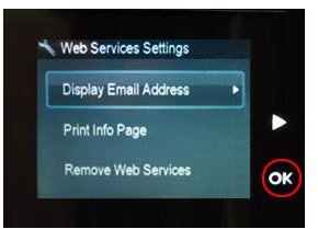 Find Email Address for HP ePrint-enabled Printer