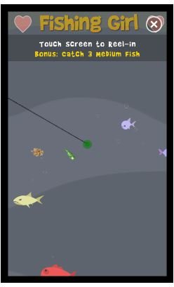 Windows Phone 7 Kids Games - Fishing Girl