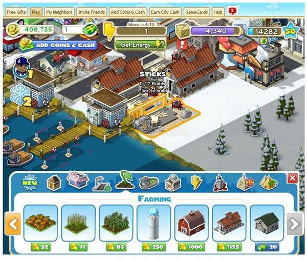 CityVille Business Guide - Earn Money running shops in CityVille