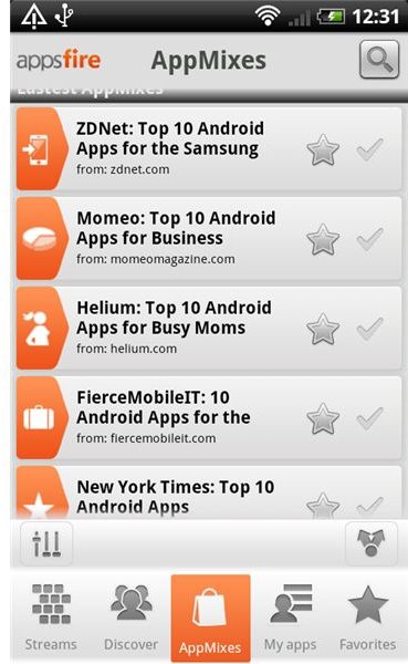 Appsfire AppsMixes