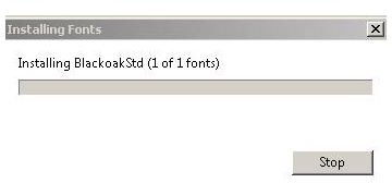 import windows fonts inkscape linux