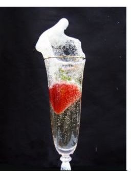 Champagne Strawberry Splash