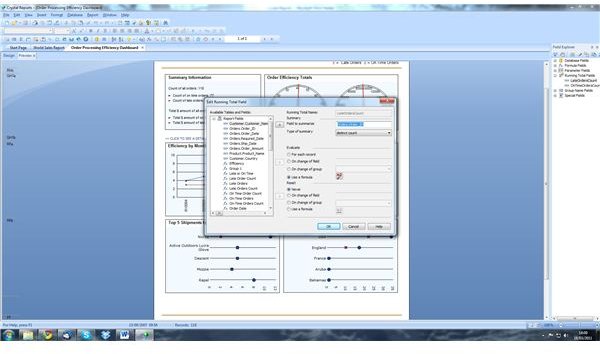 Crystal Reports Edit